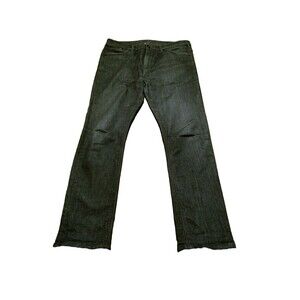 Matias Sol Jeans Men Size 34 Grey Neppy Designer Denim USA Selvedge? (35×29.5)